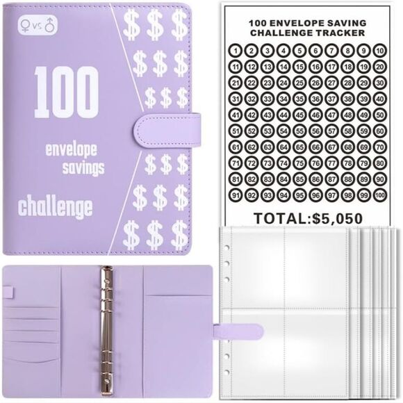 The 100 Envelope Binder & The 52 Fridays Binder - Picture 3 of 3